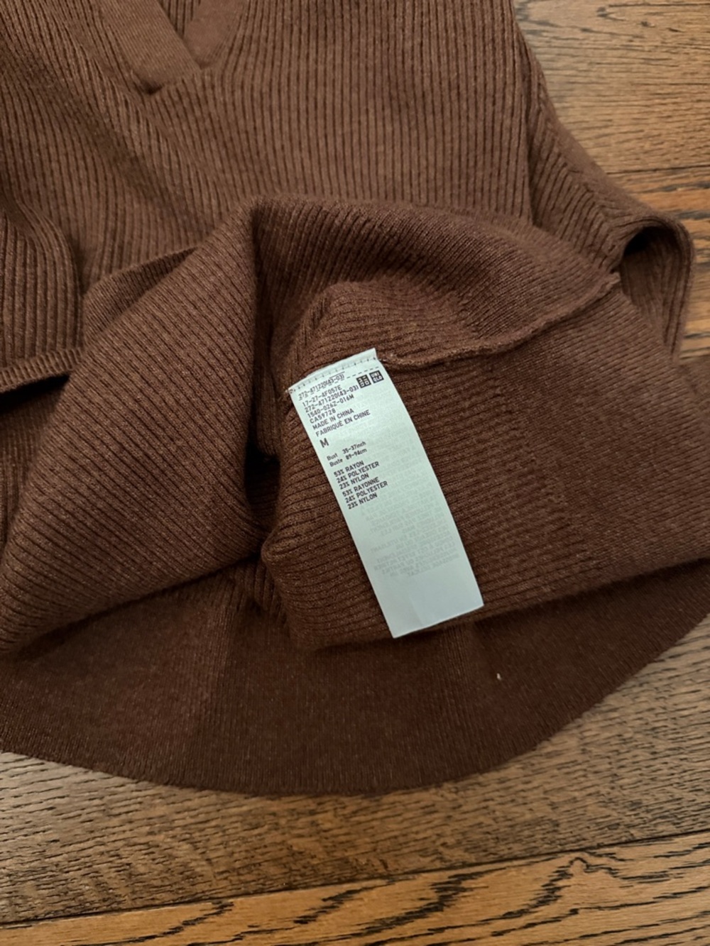 Uniqlo knit ribbed polo - Picture 2 of 2